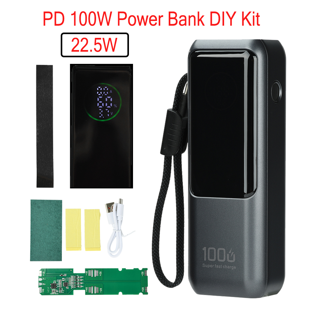 Diy Electronics Tool Kit - PD 100W Fast Charging Power Bank