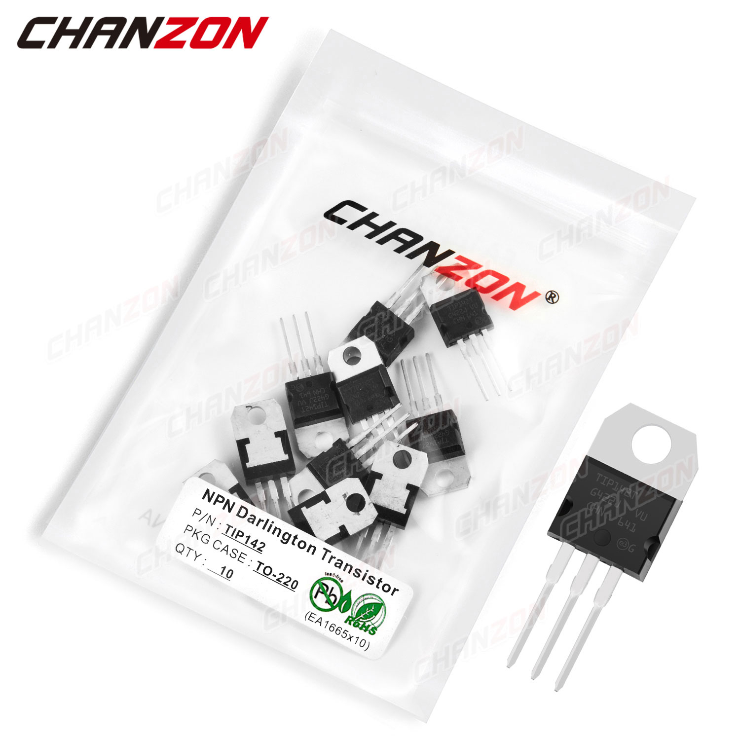 Diy Electronics For Sale - 10Pcs TIP142 TO-220 NPN Darlingtone Power