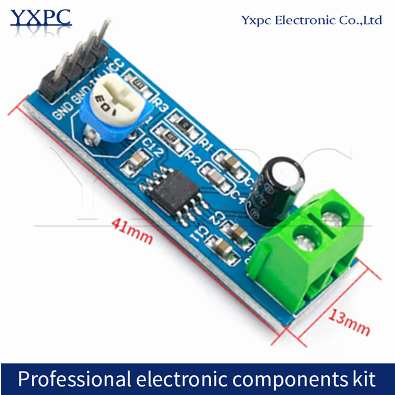 Diy Audio Electronics Projects - LM386 Audio Amplifier Module 200x Gain