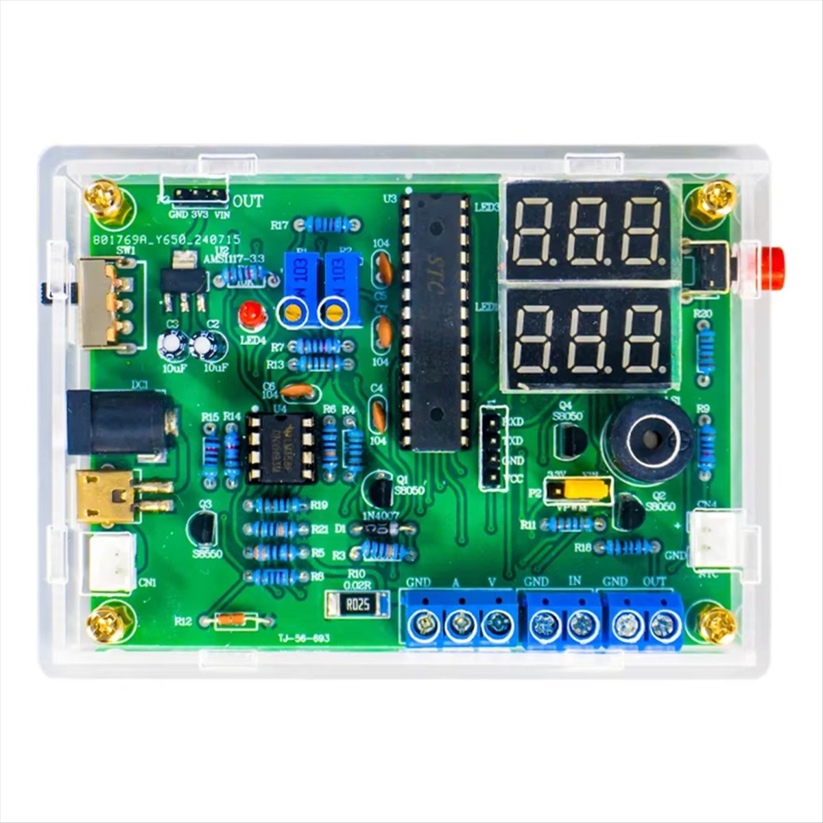 Diy Electronics Tool Kit - (A21Z) Multi-Function Meter DIY Soldering Kit