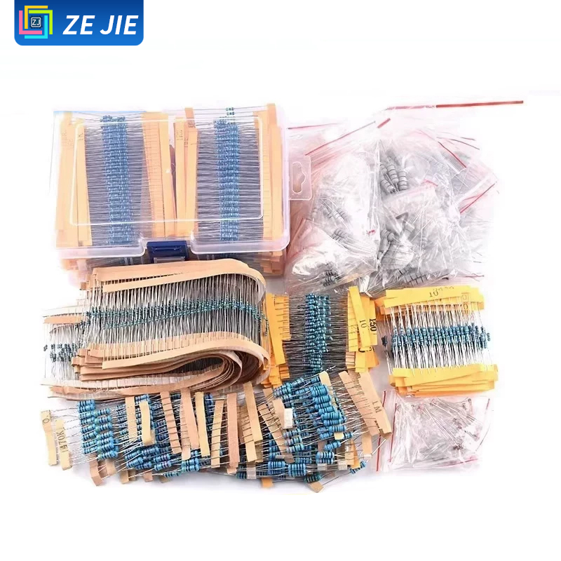 1/4W Metal Film Resistor Assor - Resistor Kit 1 4W ulasan dan harga