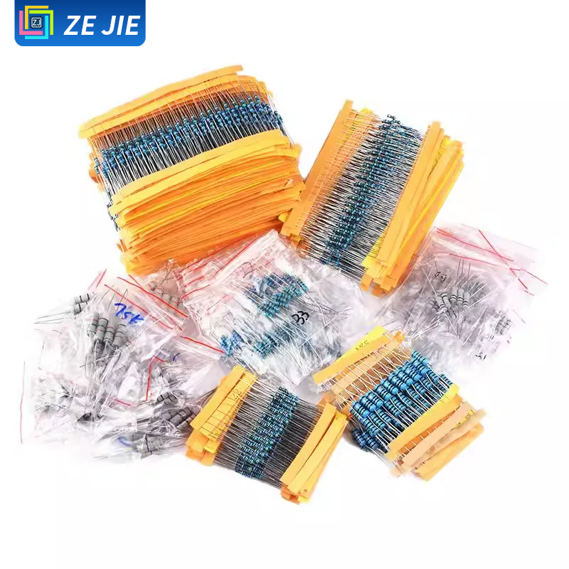 1/4W Metal Film Resistor Assor - Resistor Kit 1 4W ulasan dan harga