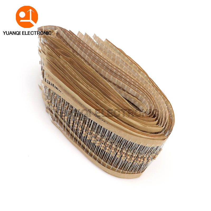 2500pcs 1/4W Carbon Film Resis - Resistor Kit 1 4W ulasan dan harga