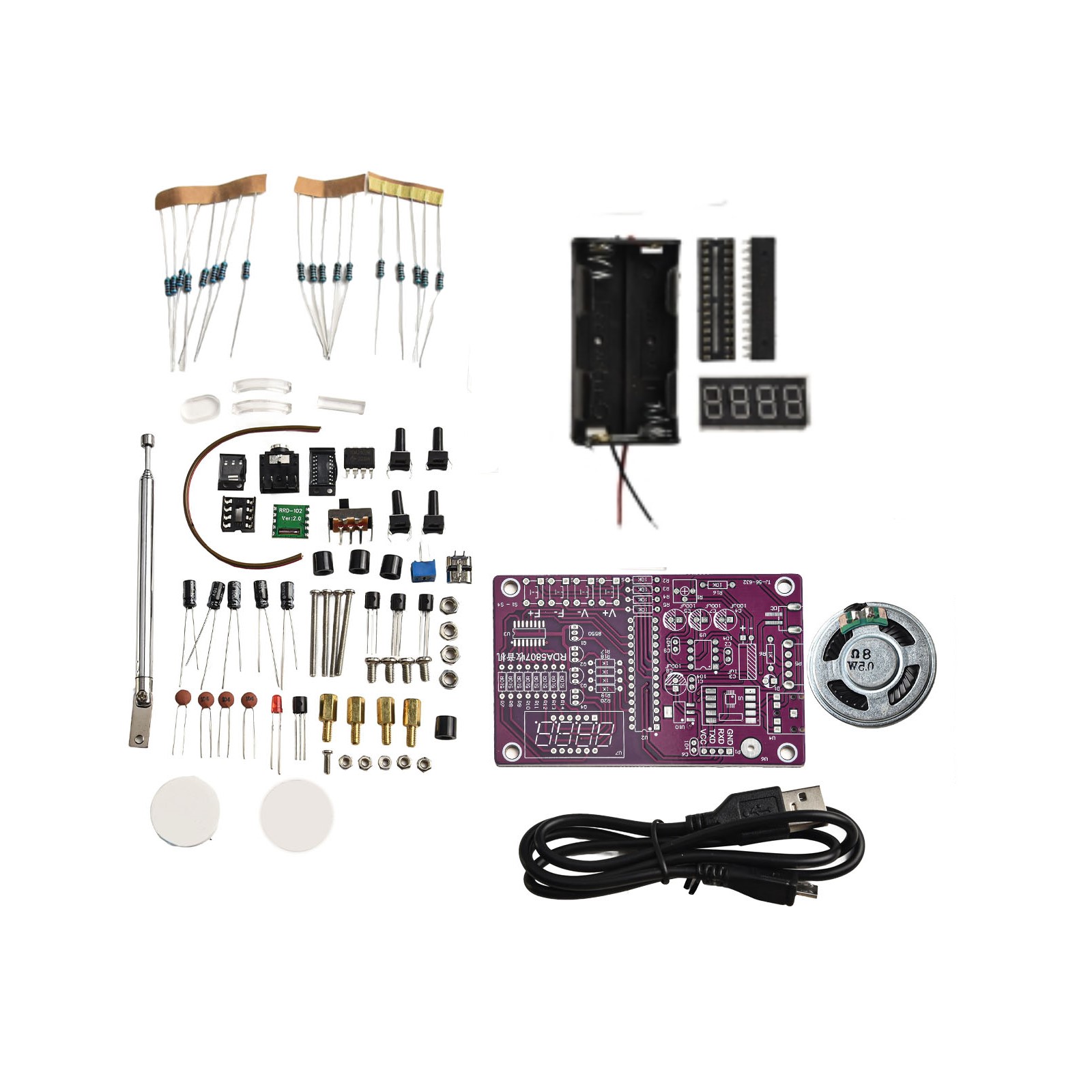 For FM Radio DIY Soldering Kit - Diy Electronics Kits For Beginners ulasan dan harga
