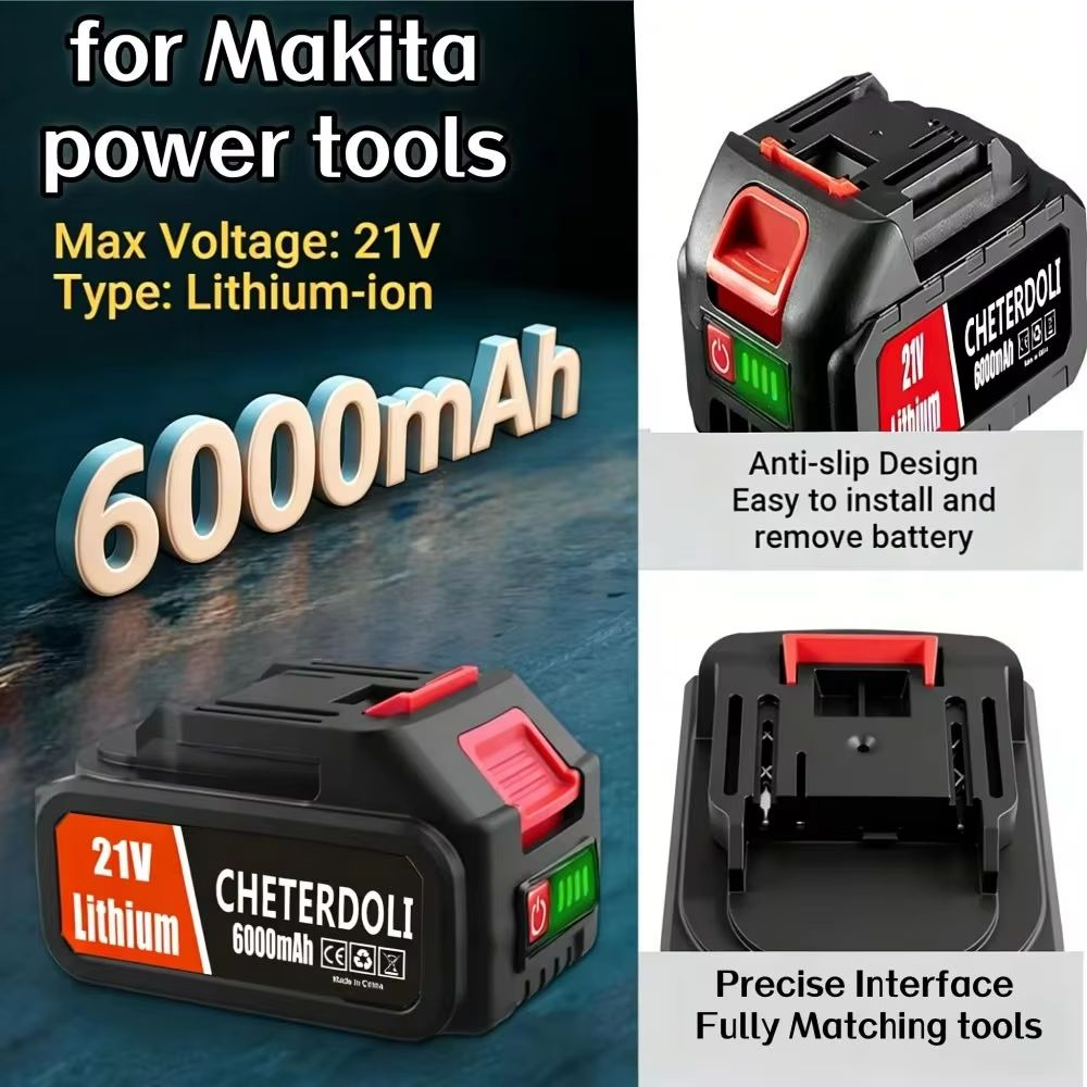 for Makita 21V 6.0Ah Smart Bat - Makita Drill Hp1640 ulasan dan harga