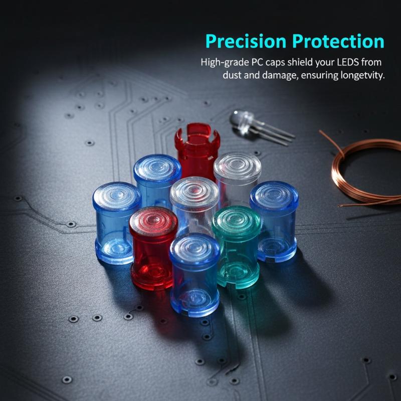 20Pcs LED Lampshade 3MM 5MM Di - Diy Electronics For Sale ulasan dan harga