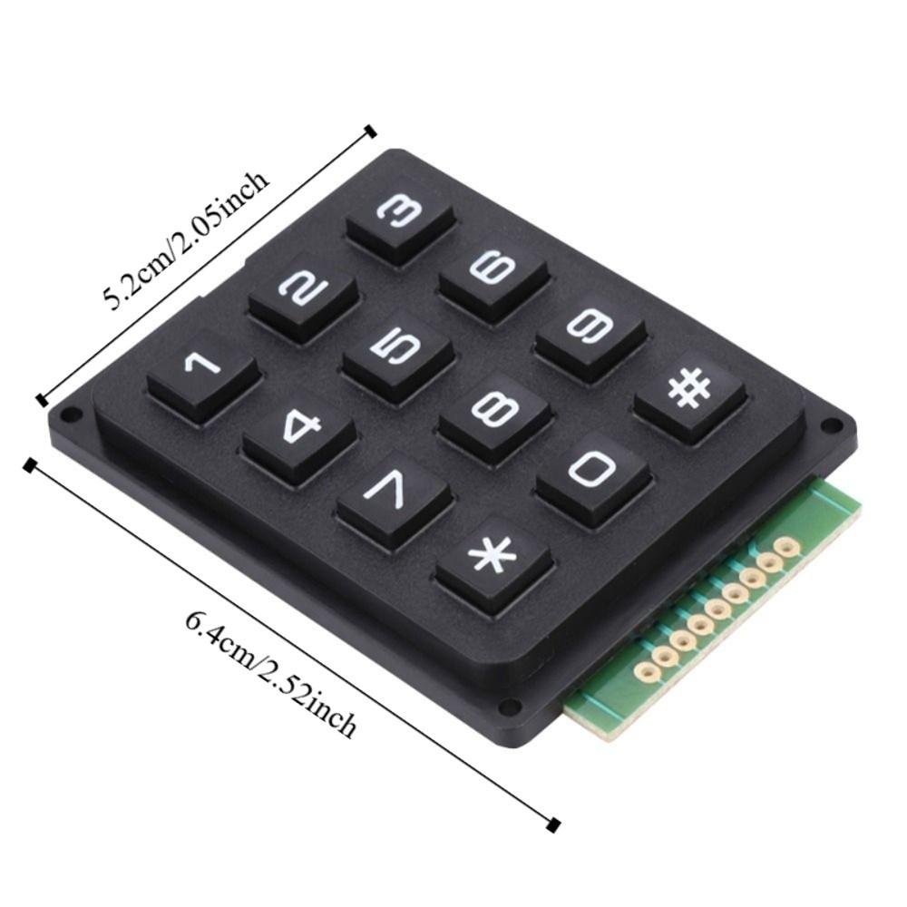 Practical 12 Keys Keyboard Mod - Diy Electronics Uk ulasan dan harga