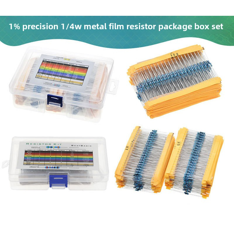 Boxed 600pcs 30Types 20pcs Eac - Resistor Kit 1 4W ulasan dan harga