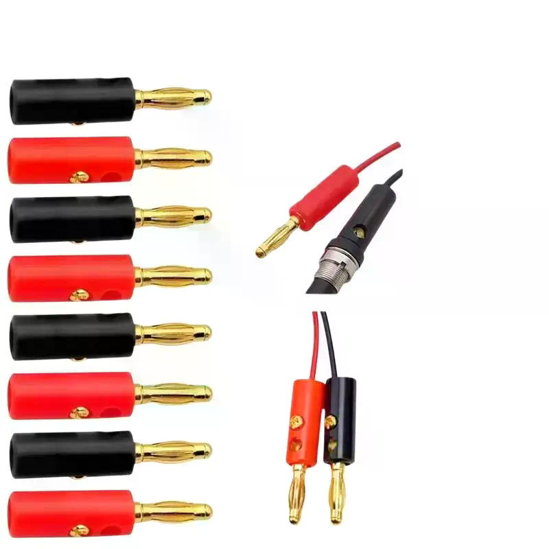 10Pcs 4MM Banana Plug Socket T - Diy Audio Electronics Projects ulasan dan harga