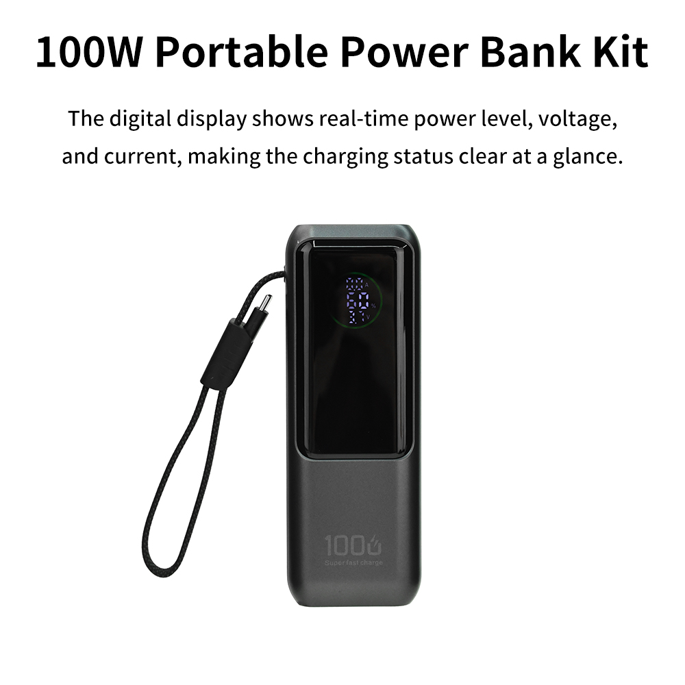 PD 100W Fast Charging Power Ba - Diy Electronics Tool Kit ulasan dan harga