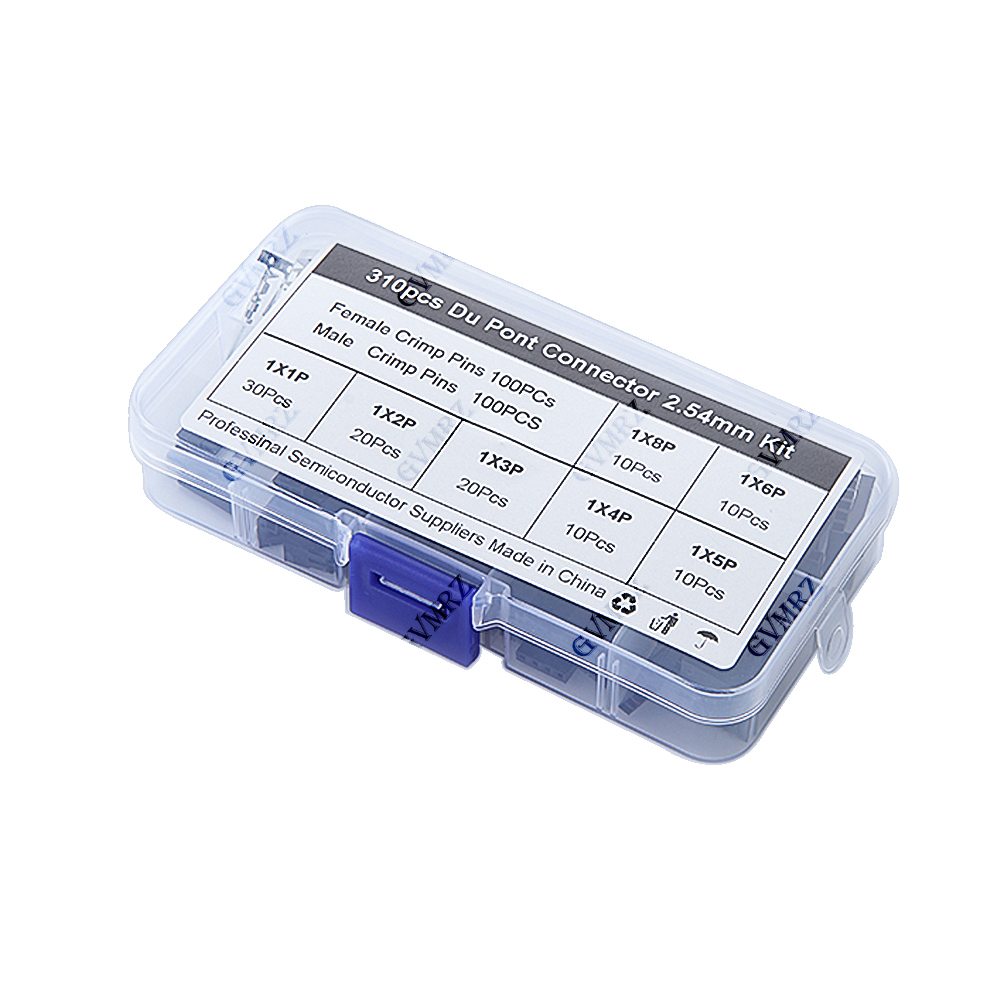 310PCS/BOX 2.54mm Male+Female  - Diy Electronics Gadget ulasan dan harga