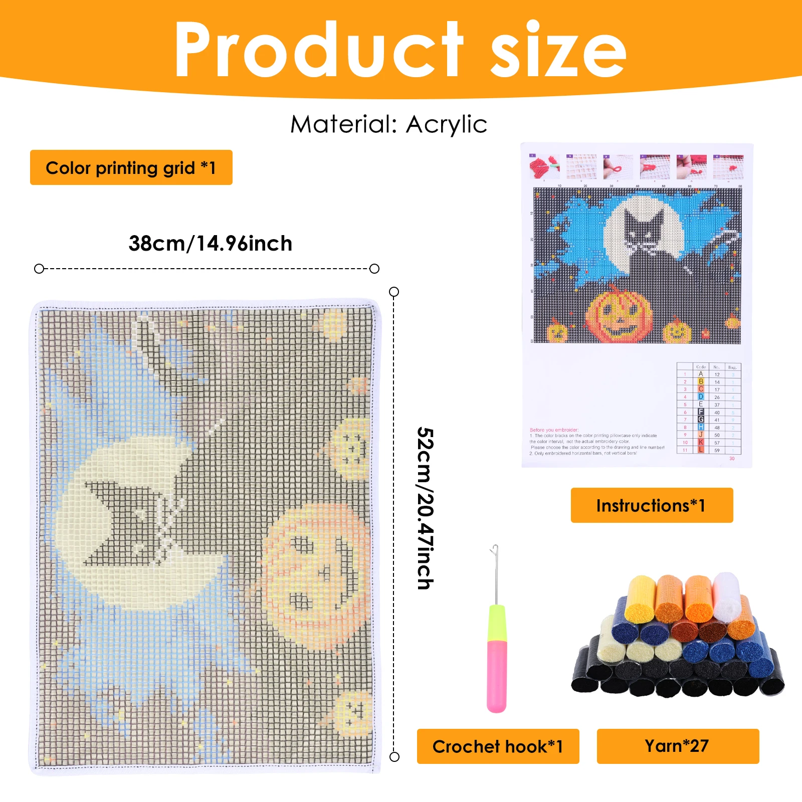 Latch Hook Kits DIY Animal Pat - Diy Electronics Tool Kit ulasan dan harga