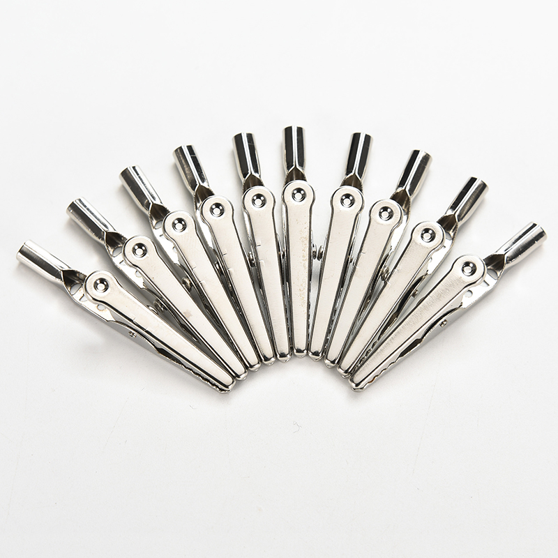 【AD】10PCS/Set Stainless Steel  - Crocodile Clip Set ulasan dan harga