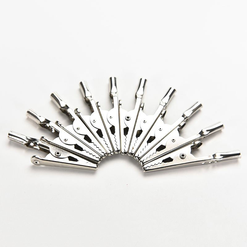 【AD】10PCS/Set Stainless Steel  - Crocodile Clip Set ulasan dan harga