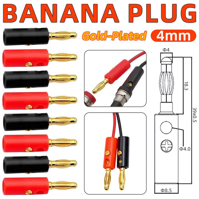 10Pcs 4MM Banana Plug Socket T - Diy Audio Electronics Projects ulasan dan harga