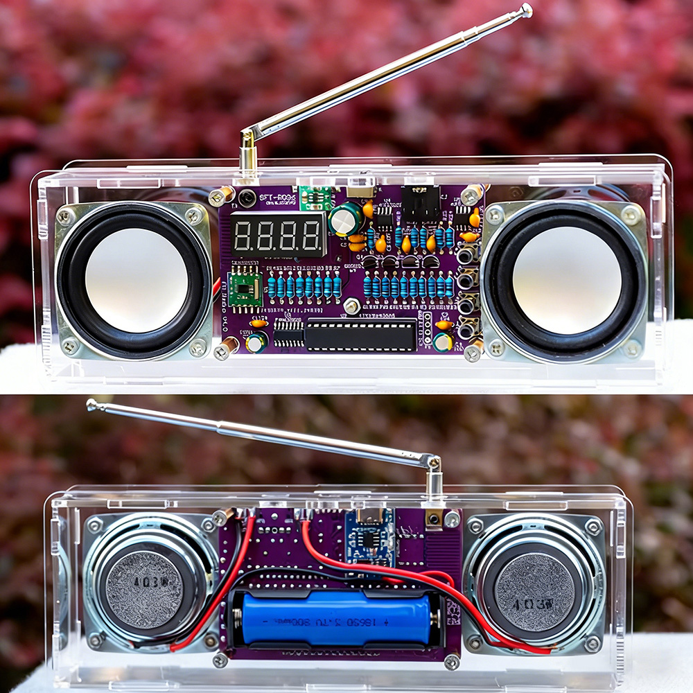 87.5-108MHz Dual-Channel FM Ra - Diy Audio Electronics Projects ulasan dan harga