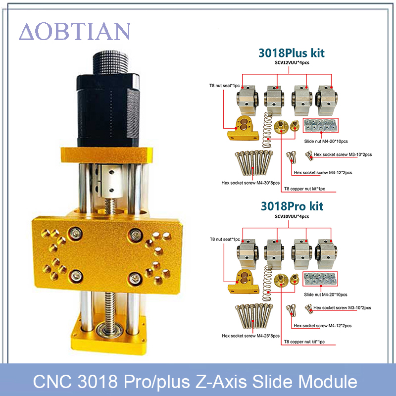 CNC Z-Axis Slide Module Screw  - Diy Cnc Router Electronics ulasan dan harga