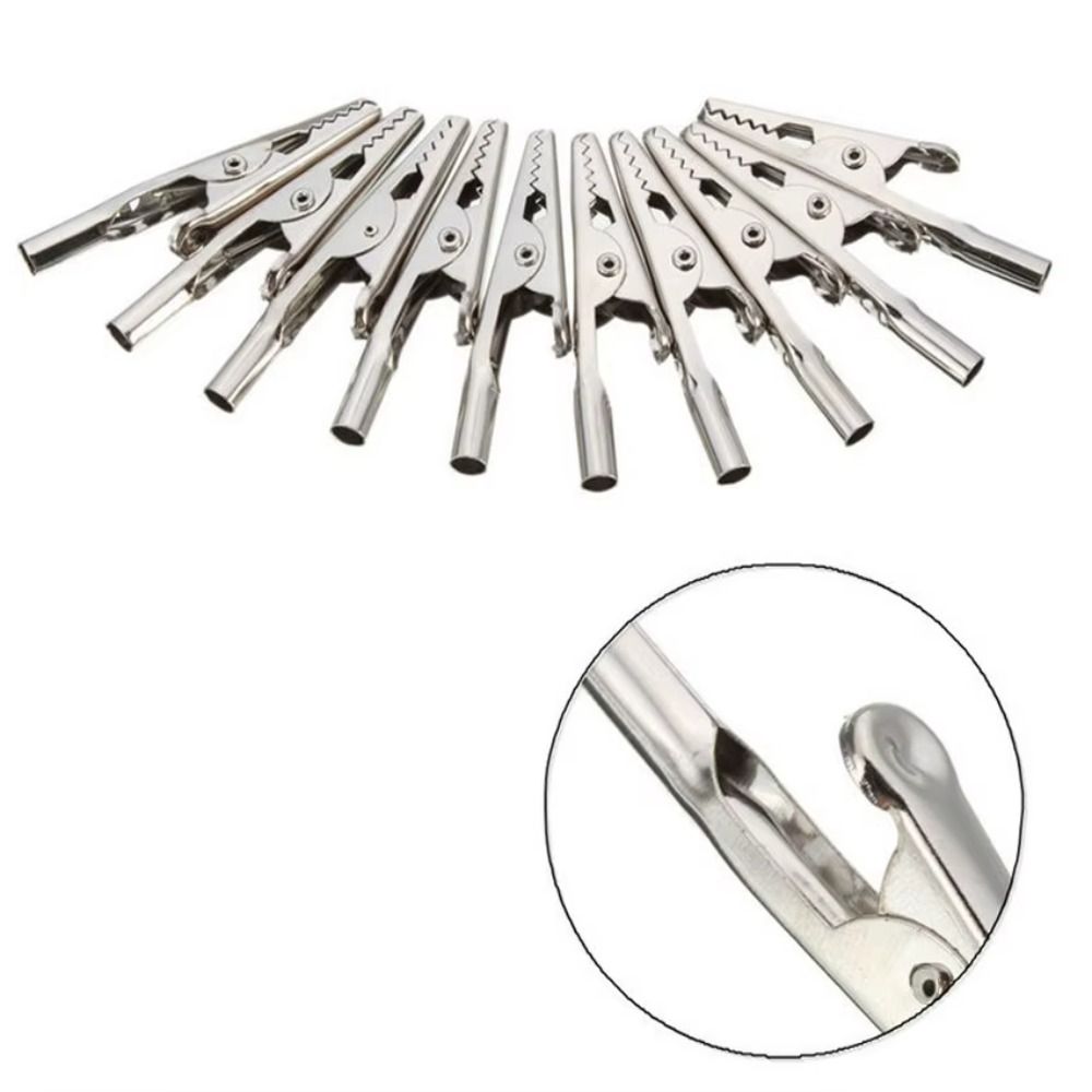 10Pcs/Set Durable 51mm 10A All - Crocodile Clip Set ulasan dan harga