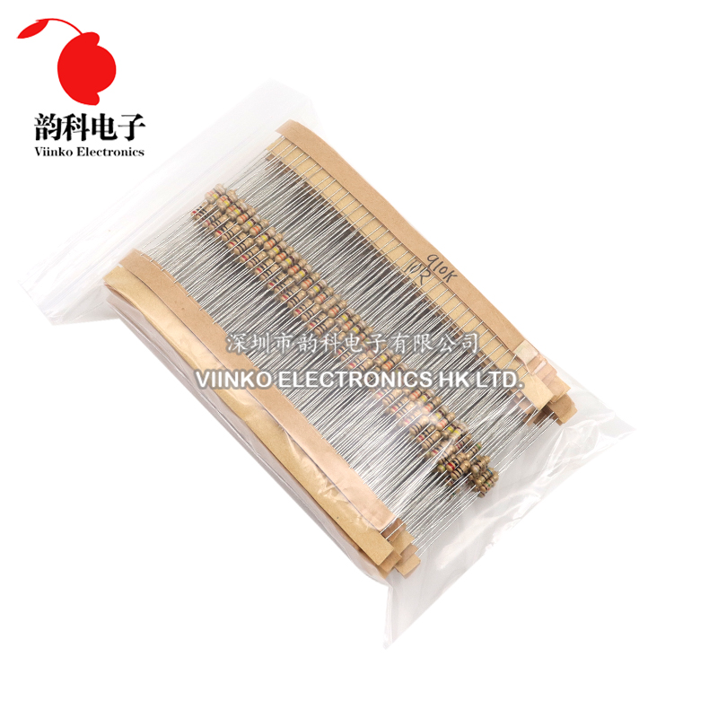 860pcs 1/4W Carbon Film Resist - Resistor Kit 1 4W ulasan dan harga