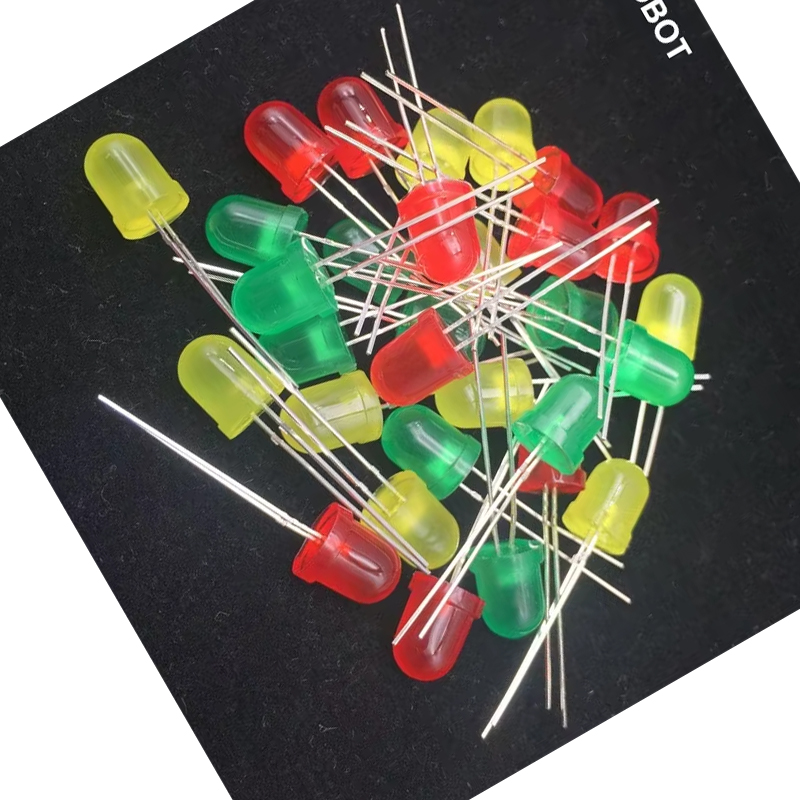 30pcs 8mm LED Diode Light Asso - Diy Electronics For Sale ulasan dan harga