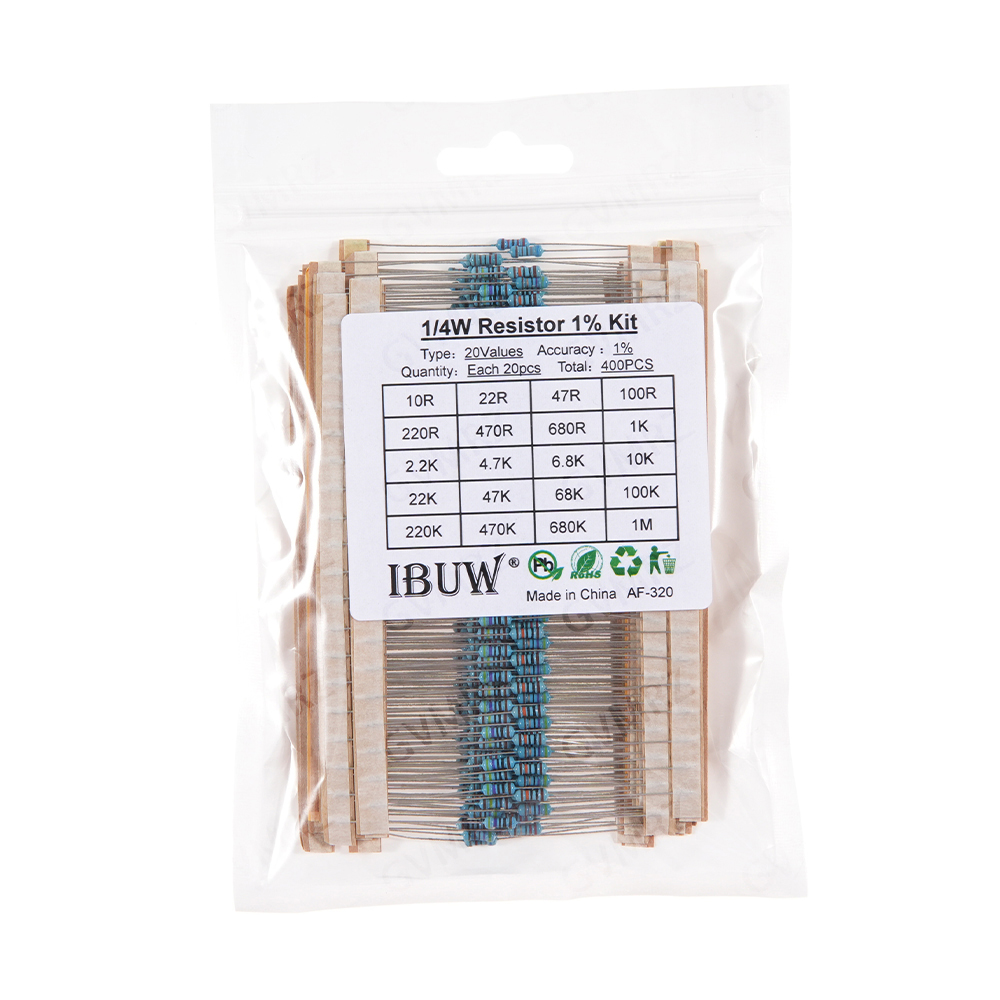 1/4W 1/2W 1W 2W 3W 1.5R 47R 12 - Resistor Kit 1 4W ulasan dan harga