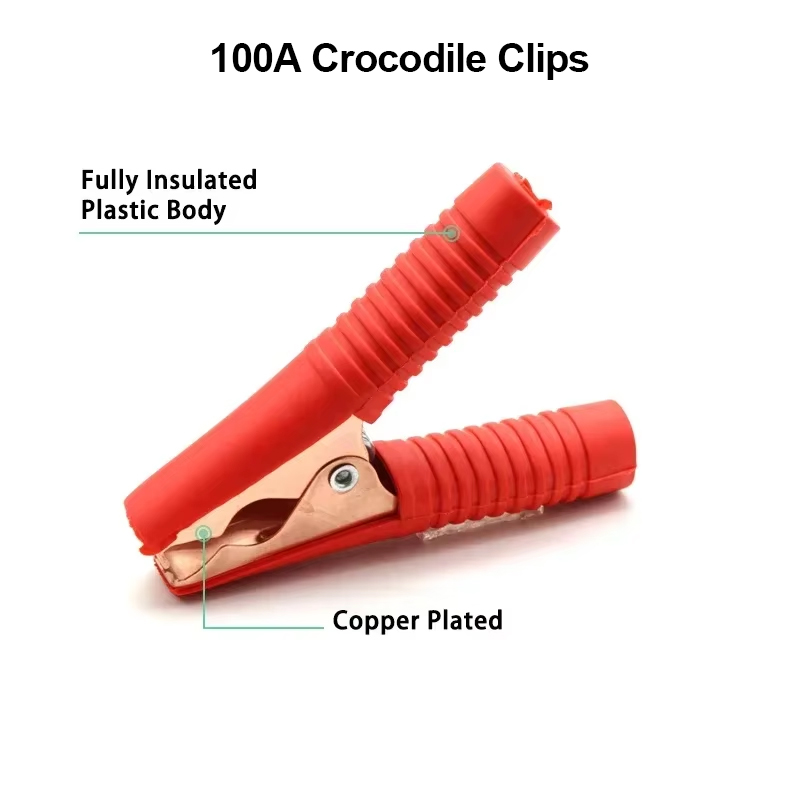 Crocodile Clip Set Black Red 3 - Crocodile Clip Set ulasan dan harga