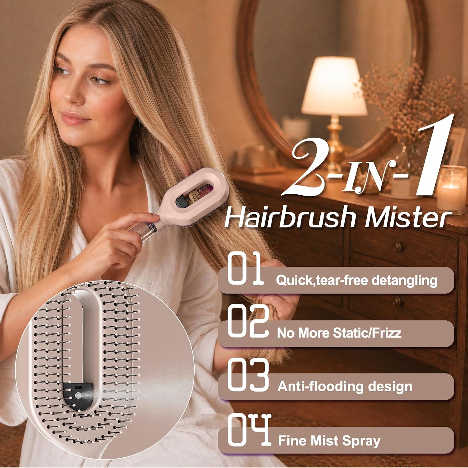 Hairdressing Styling Set Spray - Crocodile Clip Set ulasan dan harga