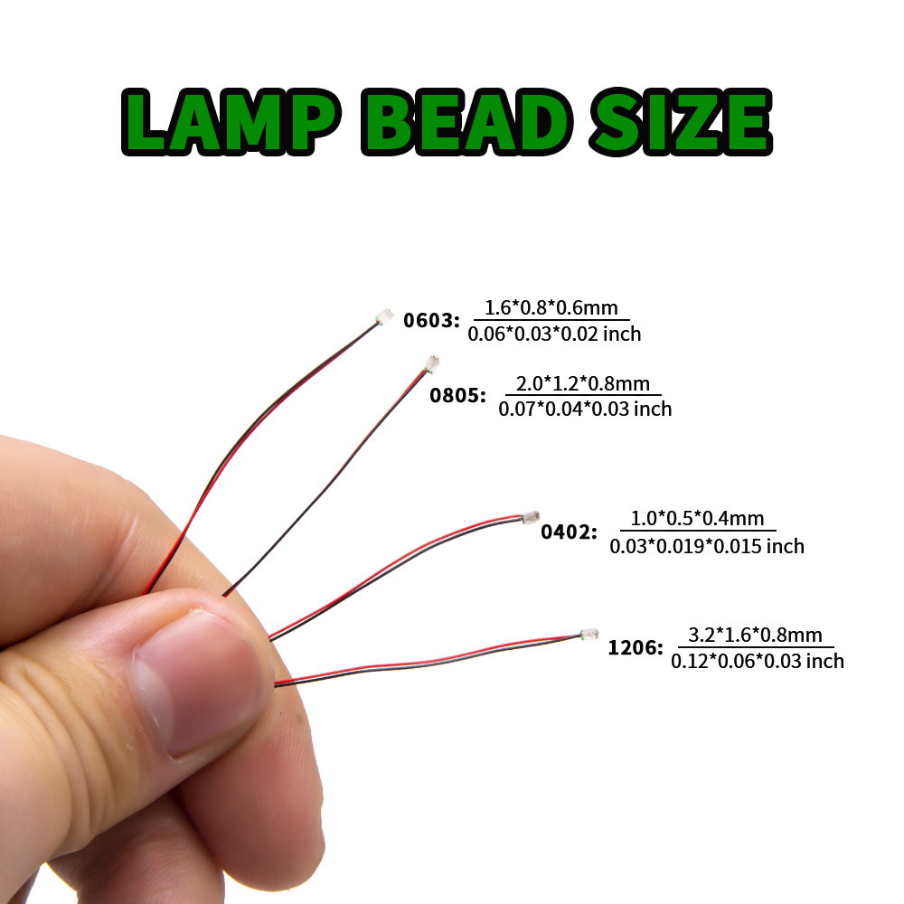 10pcs/Set Micro LED Lamp Chips - Diy Electronics Gadget ulasan dan harga