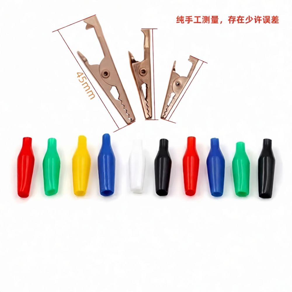 Durable Pure Copper Crocodile  - Crocodile Clip Set ulasan dan harga