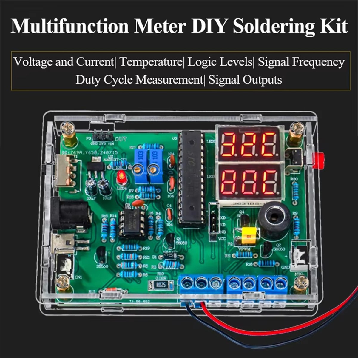 (A21Z) Multi-Function Meter DI - Diy Electronics Tool Kit ulasan dan harga