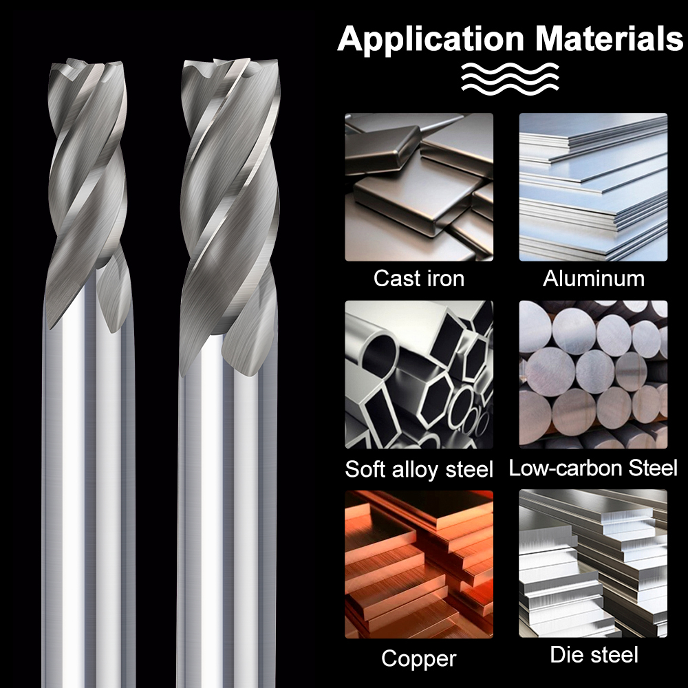 XCAN 4 Flute End Mills HSS M2  - Diy Cnc Router Electronics ulasan dan harga